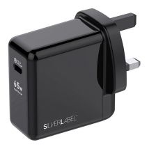 SILVERLABEL 30241SL10 65 W Universal USB Type-C Charger - Black