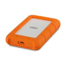 LACIE Rugged Portable Hard Drive - 5 TB, Orange
