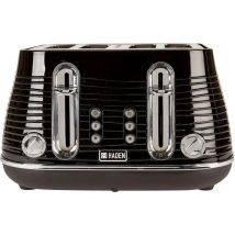 HADEN Devon 204448 4-Slice Toaster - Black