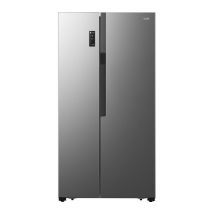 LOGIK LSBSX23 American-Style Fridge Freezer - Inox