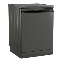 GRUNDIG GNFP3441G Full-size Dishwasher - Graphite