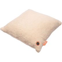 BODI-TEK Cozy Una Heated Wool Cushion - Beige, 45 x 45cm