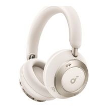 SOUNDCORE Space One Pro Wireless Bluetooth Noise-Cancelling Headphones - Cream White