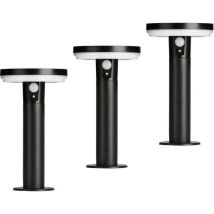 4LITE Antheia Solar Garden Spike Light - Pack of 3