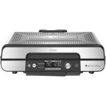 NINJA Sizzle Pro XL GX101UK Indoor Grill & Flat Plate - Black & Silver