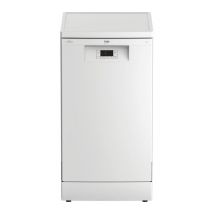 BEKO Pro HygieneIntense BDFS16020W Slimline Dishwasher - White