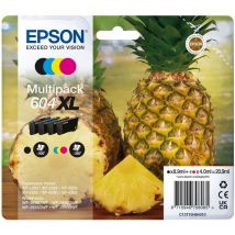 EPSON 604 XL Pineapple Cyan, Magenta, Yellow & Black Ink Cartridges - Multipack