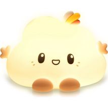 GROOV-E Cuties Olly Cloud Kids Night Light - Multicolour
