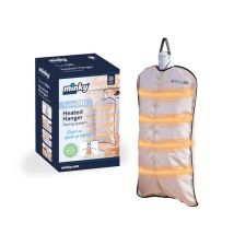 MINKY SureDri Heated Hanger - Grey & Black