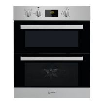 INDESIT Aria IDU 6340 IX Electric Built-under Double Oven - Stainless Steel