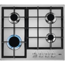 AEG HGB64200SM 60 cm Gas Hob - Stainless Steel