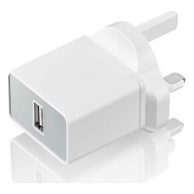 GOJI 12 W Universal USB Plug Charger - White