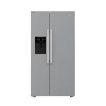 HOTPOINT HPG2 6573W XP4UK Dual No Frost American-Style Fridge Freezer - Silver