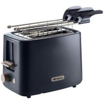 ARIETE Breakfast 0157 2-Slice Toaster - Dark Grey