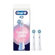 ORAL-B iO Gentle Care Replacement Toothbrush Head - Pack of 2, White
