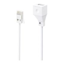 LOGIK LTEX1015 6P4C Male to 6P4C Female Cable - 10 m