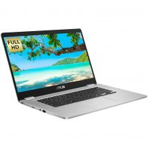 ASUS C523 15.6" Chromebook - Intel®Celeron, 64 GB eMMC, Silver, Silver