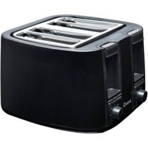 QUEST 34609 4-Slice Toaster - Black