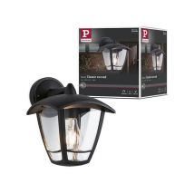 PAULMANN Outdoor Classic Curved Wall Light with Motion Sensor - E27
