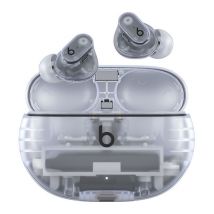 BEATS Studio Buds + Wireless Bluetooth Noise-Cancelling Earbuds - Clear
