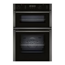 NEFF N50 U2ACM7HG0B Electric Double Smart Oven - Graphite