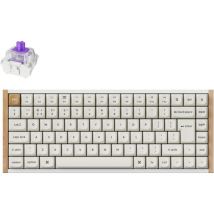 KEYCHRON K2 HE Wireless Mechanical Gaming Keyboard - White