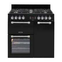 LEISURE Cookmaster CK90G232K 90 Dual Fuel Range Cooker - Black
