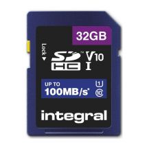 INTEGRAL V10 Class 10 SD Memory Card - 32 GB