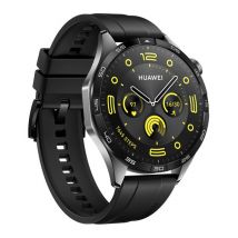 HUAWEI Watch GT 4 - Black, Rubber Strap, 46 mm