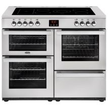 BELLING Cookcentre 110E Electric Ceramic Range Cooker - Stainless Steel