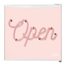 KUHLA KTTF0E6W-1025 Mini Fridge - Pink & White