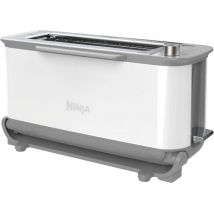 NINJA Foodi ST200UKWH 3-in-1 Toaster, Grill & Panini Press - White