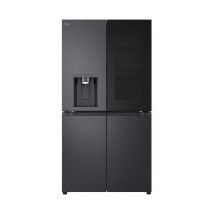 LG CraftIce InstaView GMG96CRAFT American-style Smart Fridge Freezer - Essence Black Steel