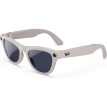 RAY-BAN Meta Skyler Glasses - Shiny Chalky Gray, Clear to Sapphire Transitions