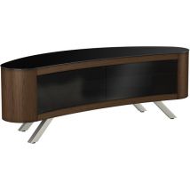 AVF Bay 1500 mm Curved TV Stand for up to 75" TVs - Walnut