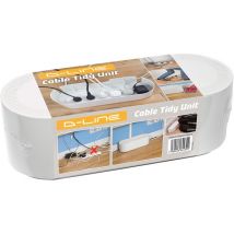 D-LINE EU/CTULGEW/SW Cable Tidy Unit - Large, White