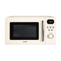 ABODE AMD2004C Compact Solo Microwave - Cream