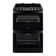 AEG 6000 SteamBake CCB6741MCB 60 cm Electric Ceramic Cooker - Matte Black