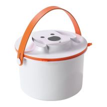 M-PETS Vacuufresh Vacuum Food Storage Container - 7.5 Litre, White & Orange