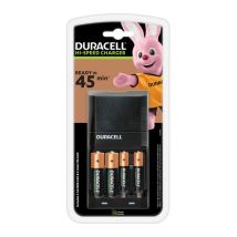 DURACELL CEF27 4-Battery Charger with Batteries