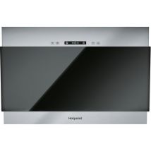 HOTPOINT PHVP 6.4F AL K/1 Canopy Cooker Hood - Black