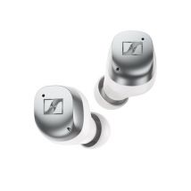 SENNHEISER Momentum MTW4 Wireless Bluetooth Noise-Cancelling Sports Earbuds - White & Silver