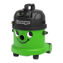 NUMATIC George GVE370 3-in-1 Cylinder Wet & Dry Vacuum Cleaner - Green & Black