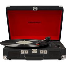 CROSLEY Cruiser Plus Belt Drive Bluetooth Turntable - Black