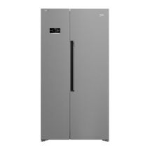 BEKO Pro HarvestFresh ASL1442VPS American-Style Fridge Freezer - Stainless Steel