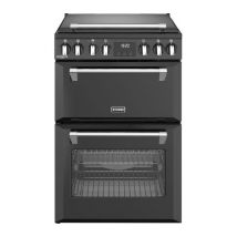 STOVES Richmond Deluxe 60Ei Electric Induction Cooker - Black & Chrome