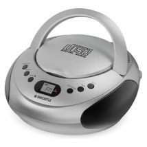 OAKCASTLE CD250 FM Bluetooth Boombox - Silver