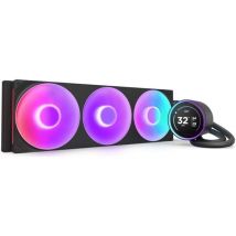 NZXT Kraken Elite 420 RGB 420 mm Liquid CPU Cooler - RGB LED, Black