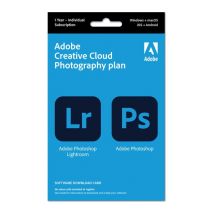 ADOBE Creative Cloud Photography Plan - 1 year for 1 user