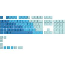 GLORIOUS GPBT Keycaps - UK Layout, Ocean Blue